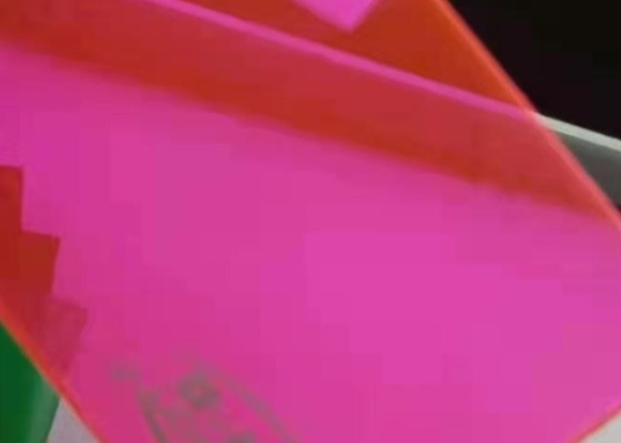 1250 x 2450 Mm красит акриловую плиту листа для предохранителя чихания