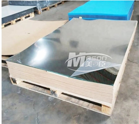 Лазер режа лист 1220x1830mm зеркала золота серебряный PMMA 2mm акриловый