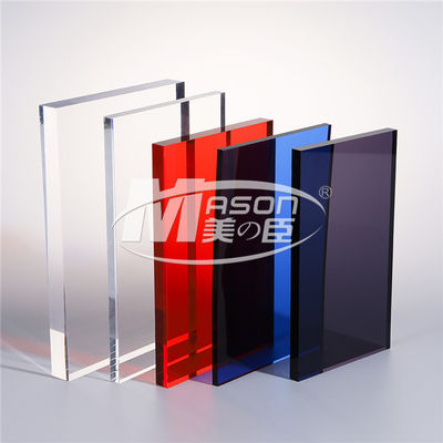 Лист 1220x2440mm цвета бросания PMMA 3 до 20mm акриловый