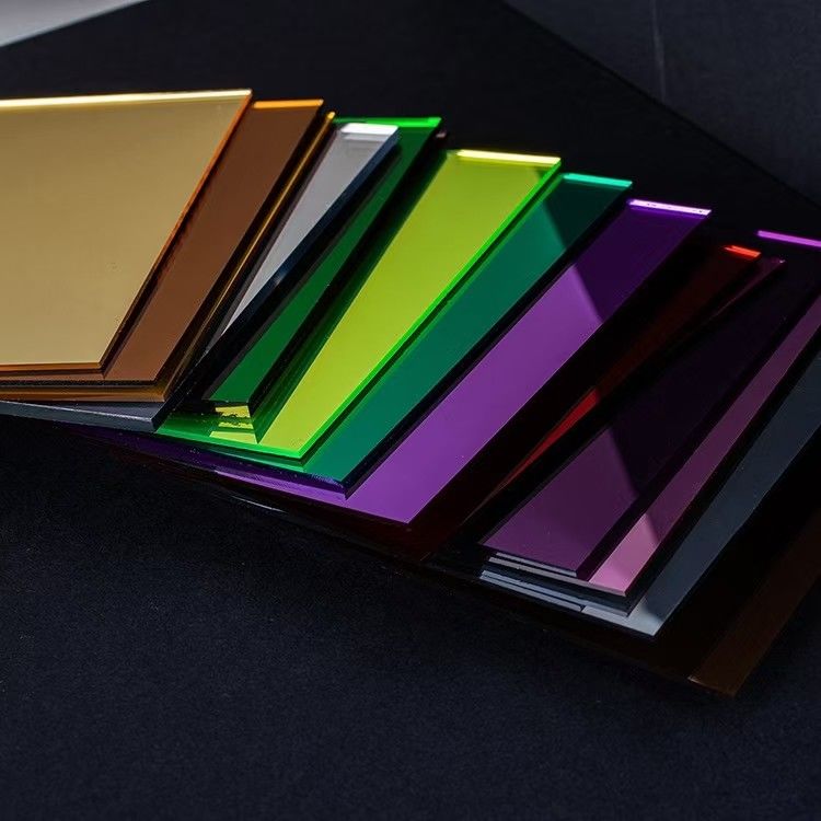 лист зеркала пластикового листа зеркала перспекса цвета 1mm акриловый для украшения