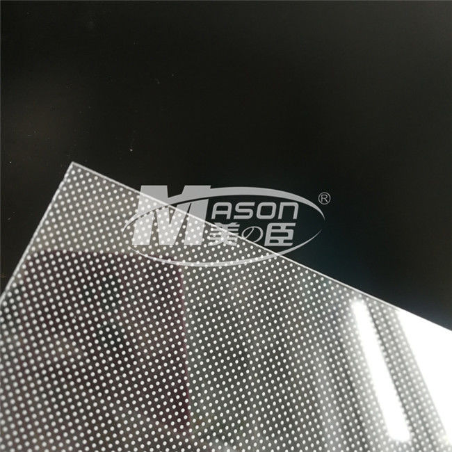 панель LGP PMMA световода 3mm 1220X2440mm акриловая использует для освещать знак
